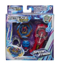 *** BEYBLADE - SPEEDSTORM SPARKING LAUNCHER TOP SET